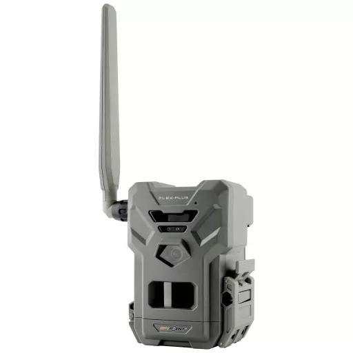 Spypoint FLEX-PLUS Vadmegfigyelő kamera 36 Megapixel Hangfelvevő, GSM modul, 4G képátvitel Szürke-zöld (matt)