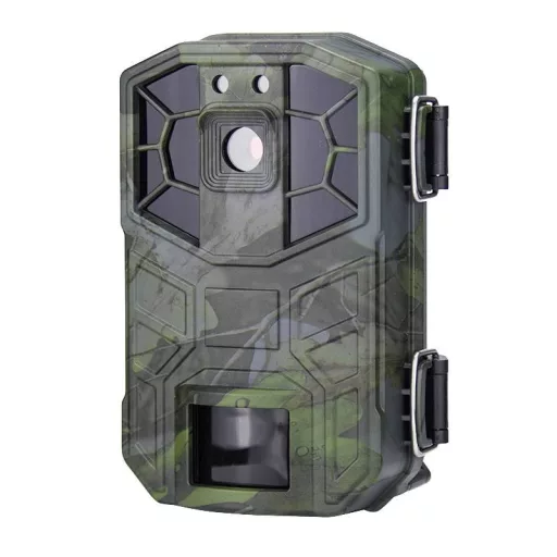 Berger & Schröter ES-DL-10W Vadmegfigyelő kamera 30 Megapixel Fekete LED-ek, Hangfelvevő, WLAN Szürke-zöld (matt)