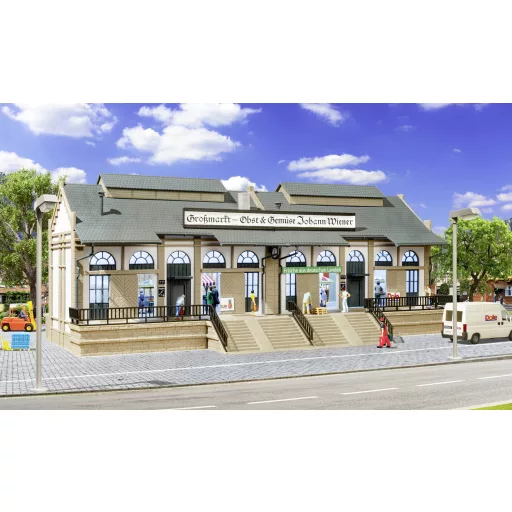 Vollmer 43629 H0 nagykereskedelmi vásárcsarnok