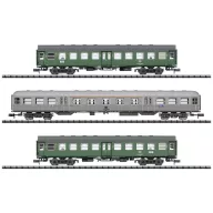   MiniTrix 18295 N személygépkocsi készlet 1, N2846 a DB, MHI