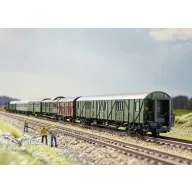   MiniTrix 18296 N személygépkocsi készlet 2, N2846 a DB, MHI