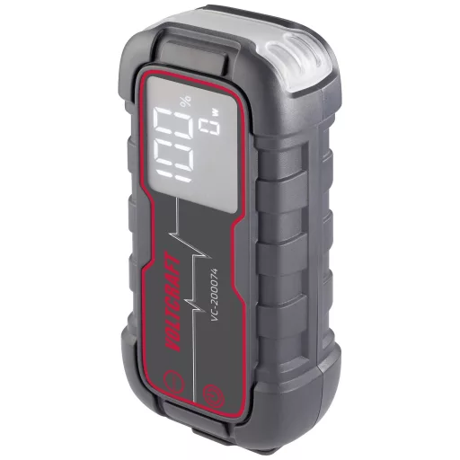 VOLTCRAFT Gyorsindító rendszer VC-200074 VC-16026005 Indulási segédáram=1000 A Elektronika védelem