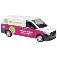   Busch 51106 H0 Személygépkocsi modell Mercedes Benz Vito, üzenet egy üvegben