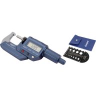   Dasqua 4230-2005 + 8511-0060 Mikrométer Digitális kijelzővel 0 - 25 mm Leolvasás: 0.001 mm