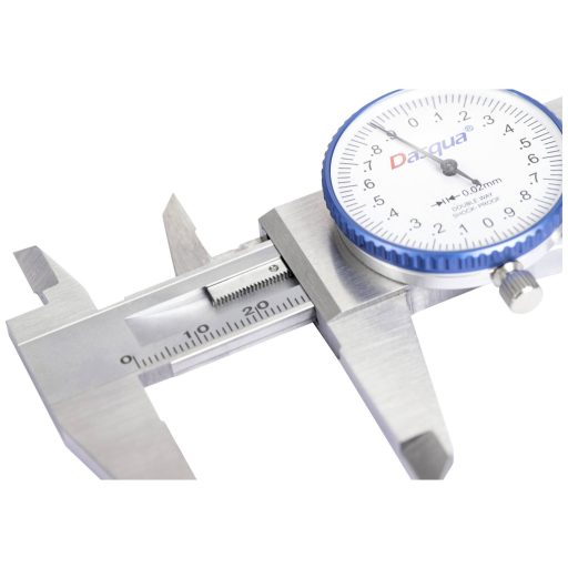 Dasqua 1331-2115 + 8511-0060 Órás tolómérő 150 mm