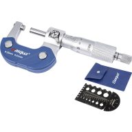   Dasqua 4111-5205 + 8511-0060 Mikrométer 0 - 25 mm Leolvasás: 0.01 mm