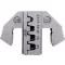 TOOLCRAFT TO-9616539 Krimpelő betét SPT hüvely érintkező 0.2 - 2.5 mm² Alkalmas márka TOOLCRAFT