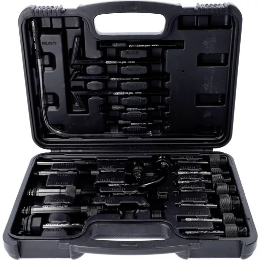 KS Tools 150.9110 Hajtóműolaj töltő adapter készlet, 23 db