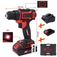   KS Tools 515.6400 Akkus fúrócsavarozó 18 V 2 Ah Lítiumion