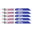 Lenox 20578818R BIM dugattyús fűrészlap univerzális alkalmazásokhoz 203x19x0,93mm Fűrészlap hossz 203 mm 5 db