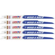   Lenox 20582956R BIM dugattyús fűrészlap fához 229x19x1,3mm Fűrészlap hossz 229 mm 5 db