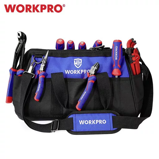 WorkPro WP281026 Szerszámos táska tartalom nélkül (H x Sz x Ma) 510 x 260 x 290 mm