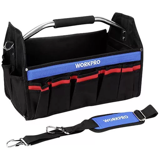 WorkPro WP281011 Szerszámos táska tartalom nélkül (H x Sz x Ma) 410 x 235 x 270 mm