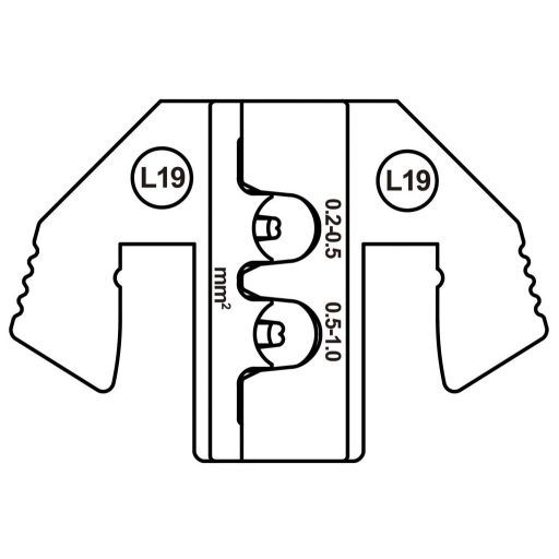 TOOLCRAFT TO-9625866 Krimpelő betét MCP 6.3/4.8K & SPT lapos érintkező (SWS) 0.2 - 1 mm² Alkalmas márka TOOLCRAFT