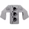 TOOLCRAFT TO-9625869 Krimpelő betét MCP 6.3/4.8K & SPT lapos érintkező (SWS) 1.5 - 2.5 mm² Alkalmas márka TOOLCRAFT