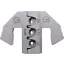 TOOLCRAFT TO-9625872 Krimpelő betét MCP 6.3/4.8K & SPT lapos érintkező (SWS) 0.5 - 1 mm² Alkalmas márka TOOLCRAFT