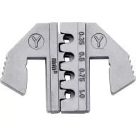   TOOLCRAFT TO-9625875 Krimpelő betét Yazaki YES/YESC 1,5 lezárt érintkező terminál 0.35 - 1 mm² Alkalmas márka TOOLCRAFT