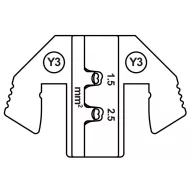   TOOLCRAFT TO-9625884 Krimpelő betét Yazaki YES/YESC 2.8 lezáratlan érintkező 1.5 - 2.5 mm² Alkalmas márka TOOLCRAFT