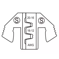   TOOLCRAFT TO-9625902 Krimpelő betét Anderson Power 15A Powerpole dugó, Anderson Power 30A Powerpole dugó 0.5 - 4 mm² Alkalmas márka TOOLCRAFT