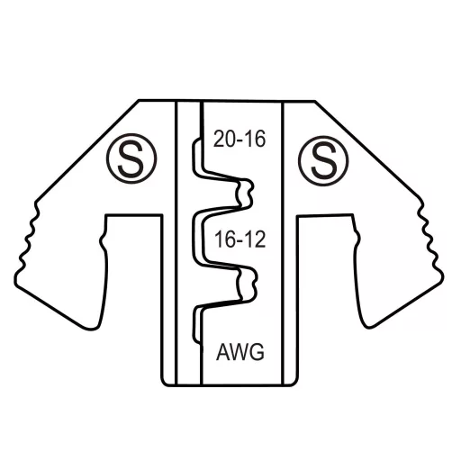 TOOLCRAFT TO-9625902 Krimpelő betét Anderson Power 15A Powerpole dugó, Anderson Power 30A Powerpole dugó 0.5 - 4 mm² Alkalmas márka TOOLCRAFT