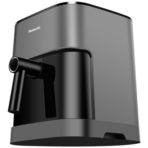 Panasonic NF-CC500SXE Forrólevegős fritőz 5 l 1450 W Cool-touch ház, Gőz hozzáadás, Digitális időzítő, LCD kijelző, betekintőablak, start-stopp automatika