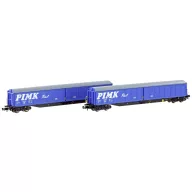   Hobbytrain H23445 N 2 db Habis tolófalú kocsi készlet a Pimk Railtől