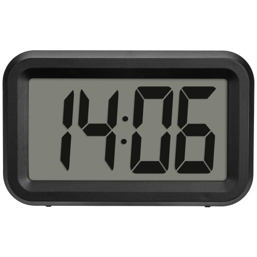 TFA Dostmann 60.2038.01 Kvarc Ébresztőóra Fekete Riasztási idők 1 Nagy kijelző