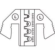   TOOLCRAFT TO-9627216 Krimpelő betét JPT csatlakozó 0.2 - 2.5 mm²