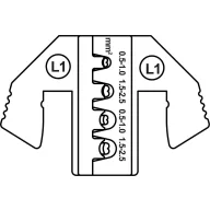   TOOLCRAFT TO-9627219 Krimpelő betét JPT érintkező, MCP lapos érintkező 0.5 - 2.5 mm²