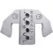 TOOLCRAFT TO-9627225 Krimpelő betét JPT 2.8K érintkező (SWS), JPT laposérintkező 0.2 - 1.5 mm²