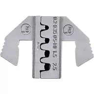   TOOLCRAFT TO-9627231 Krimpelő betét MCP 2.8 érintkező, JPT laposérintkező, Érzékelő soros érintkező 0.2 - 2.5 mm²