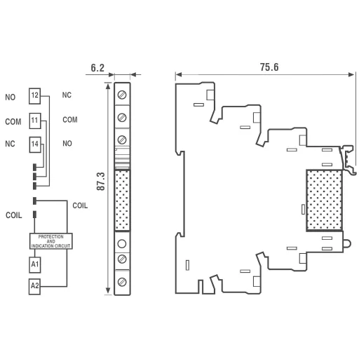Finder 38.51.0.048.0060 Relé modul Névleges feszültség: 48 V/DC, 48 V/AC Max. kapcsolási áram: 6 A 1 váltó Tray 1 db
