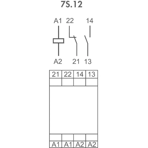 Finder 7S.12.9.024.5110 Ipari relé Névleges feszültség: 24 V/DC Max. kapcsolási áram: 6 A 1 záró, 1 nyitó Tray 1 db