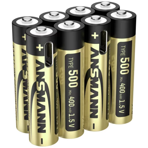 Ansmann 1311-0031 Mikroakku Lítium 400 mAh 1.5 V 8 db