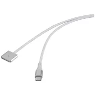   Renkforce USB töltőkábel USB-C®, Magsafe 3 2.00 m Fehér mágneses dugó RF-6437916