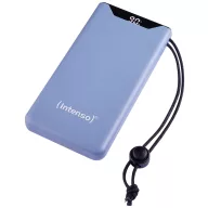   Intenso F10000 Powerbank 10000 mAh Quick Charge, Power Delivery LiPo USB-A, USB-C® Kék állapotjelző