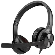   Creative Chat USB, On Ear headset Vezetékes Stereo Fekete Hangerő szabályozás, Mikrofon némítás