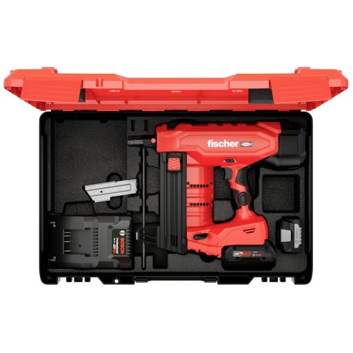 Fischer FXC 85 567478 Akkus szögbelövő 2. akkuval, Töltővel, Hordtáskával