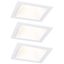Paulmann 93126 Cole LED-es beépíthető lámpa 3 részes készlet LED 6 W Fehér