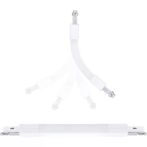 Paulmann 95650 Nagyfeszültségű sínes rendszer elemek Rugalmas összekötő Jelzőfehér