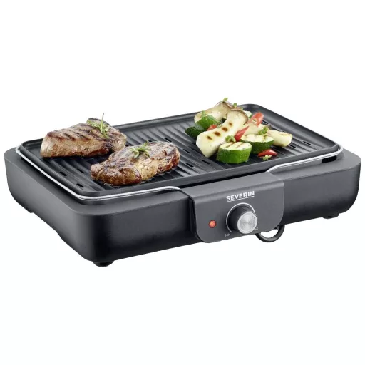 Severin 8556 Grillsütő Asztali Fekete