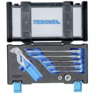   Gedore 7 RA 183 Gyűrűs-racsnis kulcs készlet 8 részes Kulcsszélesség (metrikus) 8 - 19 mm