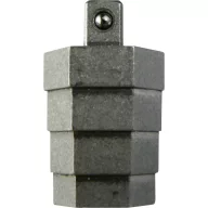   Gedore 012735 Hatlap fokozatadapter 9/16 coll, 5/8 coll, 11/16 coll, 3/4 coll Meghajtás (csavarhúzó) 1/4 (6,3 mm) 30 mm 1 db