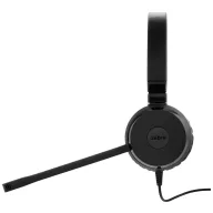   Jabra Evolve 30 II UC On Ear headset Vezetékes Stereo Fekete Mikrofon némítás, Hangerő szabályozás Számítógép