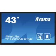   Iiyama ProLite TF4339AS-B1AG Digital Signage kijelző EEK: F (A - G) 108 cm 42.5 coll 3840 x 2160 Pixel 24/7