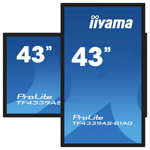 Iiyama ProLite TF4339AS-B1AG Digital Signage kijelző EEK: F (A - G) 108 cm 42.5 coll 3840 x 2160 Pixel 24/7