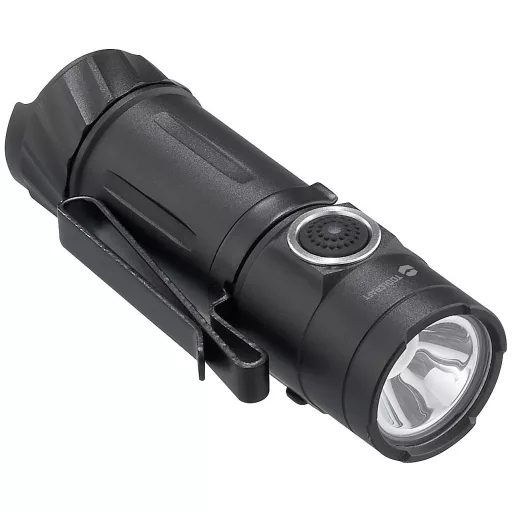 TOOLCRAFT TO-9664728 Mini zseblámpa Li-ion akkuk Állítható, Övcsíptetővel, Vészvilágítás funkcióval, Mágneses tartóval, Stroboszkóp üzemmóddal, USB