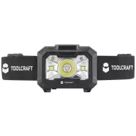   TOOLCRAFT TO-9664731 Fejlámpa Li-ion akkuk 400 lm 30 óra TO-9664731