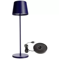   Deko Light 620197 Canis LED-es akkus asztali lámpa 3.5 W Melegfehér Kék