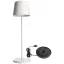 Deko Light 620199 Canis LED-es akkus asztali lámpa 3.5 W Melegfehér Fehér